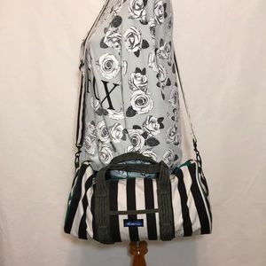 KAVU Bitsy Striped Duffle Bag